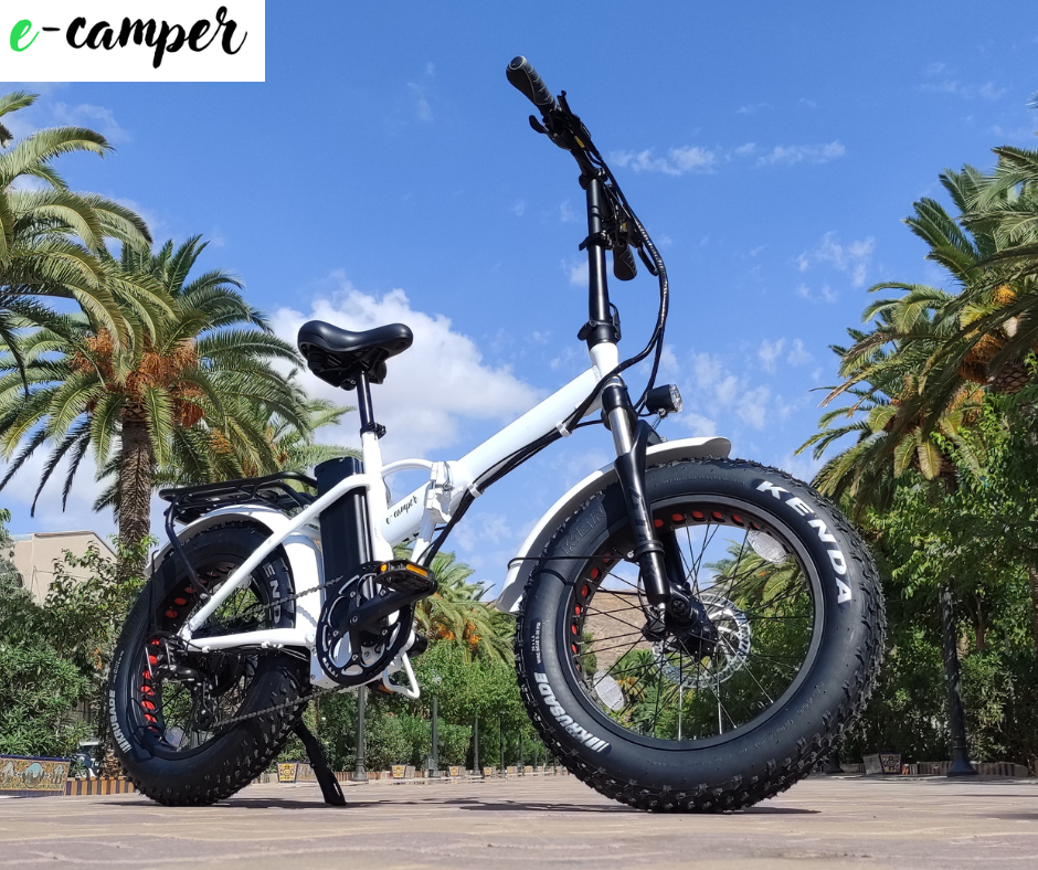 Fat bike camper IV blanca